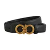 Cinturón de Cuero Genuino Guangzhou para Mujer, Versátil y Sencillo Estilo Coreano Estilo Ins Cinturón Decorativo para Jeans y Pantalones de Vestir, en Stock