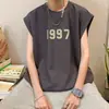 Chaleco de Hombre Verano Personalidad Moda Marca Casual Deportivo Ropa Exterior talla extra Camiseta sin Mangas Holgado Hip-Hop Baloncesto Chaleco
