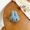 Cabeça de Coelho com Abertura nas Costas, Acessórios de Pelúcia Semi-Acabados, Coelho de Pelúcia Fofo para Roupas DIY, Acessórios Atacado