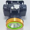 Faro de cabeza de alta potencia para conducción en el mar, faro de buceo y pesca impermeable, lámpara de iluminación mini portátil de luz fuerte
