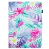 Capa de Couro Plana para iPad Pro Samsung Tab A9plus Animal Pintado em Desenho Animado Capa Protetora Plana