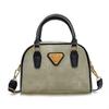 Bolso Retro Transfronterizo para Mujer 2025 Nuevo de Moda Versátil Bolso Cruzado Casual Bolso de Hombro tipo Bowling