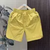Moda Verão Simples Finos Retos Secagem Rápida Casuais Shorts para Homens Streetwear Americano Respirável Versátil Esportivos Bermudas