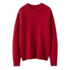 26 Nuevo 100% Cachemir Puro Engrosado de Moda Cálido Tejido de Punto Cachemir Casual Suéter de Temperamento para Mujer