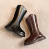 Botas Largas para Niña 2026 Otoño/Invierno Forradas de Borrego Moda Estilo Coreano Elegantes Cómodas Botas de Moda de Princesa Botas Individuales de Moda