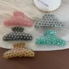 Pinzas para el Cabello de Otoño e Invierno para Mujer, Pinzas para el Cabello de Acetato de Alta Gama, Tamaño Grande para Cabello Denso, Pasador de Estrella de Cinco Puntas, Accesorios para el Cabello para Recogidos a Medio Hacer, Adornos para el Cabello