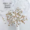 Champagne Transparente Marquise Zircón Super Brillante Joyería para Uñas Transparente Fondo Puntiagudo Forma de Gota de Agua con Alas de Mariposa Diamante para Uñas Joyería al por Mayor