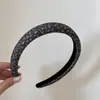 Nova Faixa de Cabelo Floral Pequena Suave Francesa Tecido Doce de Alto Padrão Topo da Cabeça Pressionando o Cabelo Faixa de Cabelo para Menina Faixa de Cabelo Acessórios de Cabelo