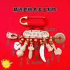 Alfinetes de Segurança, Alfinetes de Segurança, Pingentes de Dente de Porco para Recém-Nascidos, Pingentes de Dente de Cachorro para Grávidas, Broches para Bebê, Pingentes de Madeira de Pêssego para Uso ao Ar Livre