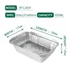 Suministro Directo de Fábrica de Moldes para Tartaletas de Huevo Sellados con Plástico, Cajas Redondas de Empaque, Cajas de Papel de Aluminio para Barbacoa, Contenedores de Papel de Aluminio de Grado Alimenticio