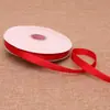 Cintas de seda roja grandes cintas de seda roja ferretería de té cinta para atar en casa cinta de satén rollo grande para coche nuevo embalaje de festival cinta de colores