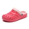 Buraco Sapatos Masculinos 2019 Novos Chinelos de Verão Casal Sandálias Casuais Estilo Coreano Antiderrapante Praia Buraco Sapatos Legal