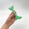 Auxílio multi-funcional de silicone para maquiagem dos olhos, delineador, cílios, protetor em formato de meia-lua, sombra preguiçosa, ferramenta de maquiagem e beleza