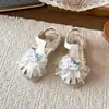 Sandalias Nuevas para Niñas 2026 Dulces y Lindas Suela Suave para Bebé Sandalias de Princesa Hello Kitty Punta Cerrada Zapatos de Verano para Bebé