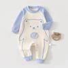 Ropa de Terciopelo Suave para Bebé Primavera y Otoño Pulóver de Manga Larga Monos para Bebé Recién Nacido Invierno Cálido Pijama Base