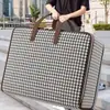 Bolsa de Almacenamiento para Mantas de Ropa, Colcha de Algodón, Bolsa Grande de Empaque para Mudanza, Bolsa Organizadora de Equipaje para Estudiantes