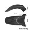 Guardabarros delantero y trasero originales KUGOO KuKirin G2 MAX scooter eléctrico accesorios de repuesto para guardabarros