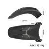 Adecuado para guardabarros delantero, guardabarros trasero y guardabarros delantero y trasero para patinete eléctrico Kukirin G2 Max