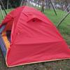 Barraca de poste de alumínio atacado ao ar livre dupla dupla dupla porta à prova de chuva camping três estações conjunto de camping barraca ao ar livre ultraleve
