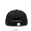 Gorra tipo melón para hombre de estilo coreano sin visera, Gorra de marinero, Sombrero retro de moda para primavera y otoño, Hip-Hop, Street Dance