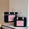 Nueva Bolsa de Fieltro Engrosada con Impresión Personalizada de Logotipo Corporativo, Souvenir Promocional, Bolsa de Compras Grande tipo Bandolera, Bolsa de Regalo