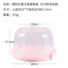 Caja de plástico reutilizable para pastel material de grado alimenticio caja de embalaje para pastel de crema de cumpleaños refuerzo engrosamiento