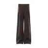Pantalones Casuales de Pliegues con Caída Estilo Vibe Americano para Hombre, Marca Trendy Diseño Cleanfit, Pantalones Largos Sueltos de Pierna Ancha
