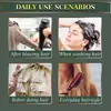 Aceite esencial de jengibre para el cuidado del cabello Jaysuing Solución nutritiva refrescante y nutritiva para el folículo piloso Cabello fuerte Cuidado del cabello