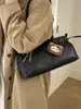 Bolsa Tote Elegante e Simples para o Dia a Dia de Mulheres, Lançamento Inverno 2025, Tendência Casual, Grande Capacidade, Versátil, de Ombro/Axila