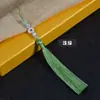 Novo Pingente Pequeno com Borla e Bola de Diamante Crisântemo para Roupas Hanfu, Acessório de Penteado Estilo Tradicional