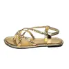 Sandalias Romanas de Playa de Verano 2026, Estilo Nuevo, Boca de Pez, Talla Grande, Ligeras, Cómodas, Slip-On, Modernas, Versátiles, para Mujer, Venta al por Mayor