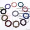 Anillo para teléfono mate esmerilado cuerda para el pelo cuerda para la cabeza color gelatina coreana anillo para el pelo accesorios para el cabello puesto de 2 yuanes suministro directo de fabricantes