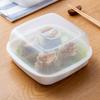 Vaporera para Almacenamiento de Alimentos Importada de Japón para Hogar, Caja para Vaporizar en Microondas, Utensilios para Bollos al Vapor, Tazón para Vaporizar
