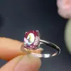 Anel Alexander feminino pequeno, fresco, simples, fashion, em prata 925, cravejado com pedra descolorida 7*9mm, cheio de cor de fogo