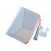 Hengsheng Nova Carteira de Couro com Costura Curta Estilo Coreano Transfronteiriça Feminina com Tassel Simples Bolsa Feminina Porta-Moedas Carteira Feminina em Cor Contrastante