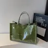 Bolsa Tote de Color Sólido con Estampado de Letras Tendencia Transfronteriza Ventas Directas de Fábrica Bolsos de Verano para Mujer Bolsos de Mujer Más Vendidos Personalizable