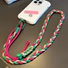 Uma Corda, Três Usos, Alça de Mochila Escolar Mini, Cordão para Celular, Pendurador Transversal no Pescoço, Corrente de Pulso para Celular, Anti-Perda e Anti-Queda para Homens e Mulheres