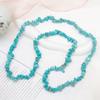 Cuentas sueltas de grava de forma irregular, accesorios de joyería DIY, cuentas de pulsera semiacabadas de grava de cristal de piedra de colores