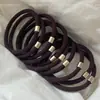 Diadema Elástica Negra para el Cabello para Mujer Estilo Coreano Sencilla Goma para el Pelo Cuerda Elástica Duradera para Cola de Caballo Tocado Flexible