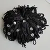 Elástico de Cabelo para Mulheres 2025 Novo Estilo Estilo Ins com Fivela, Não Puxa o Cabelo, Alta Elasticidade Pequeno Elástico Acessório de Cabelo com Laço