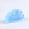 Caja de almacenamiento creativa en forma de nube caja de embalaje de escritorio para joyas pulseras caja de plástico para almacenamiento de chinchetas clips para papel