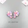 Globo de Corazón Brillante de Dibujos Animados, Ramo, Accesorios de Resina, Pegamento de Crema, Imán para Nevera, Colgante Pequeño para Teléfono Móvil, Parche, Llavero