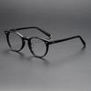 Montura de Gafas Hawksbill Pure Plate para Hombre Estilo Similar Ultraligera Montura para Miopía Luz Anti-azul Ojo 56003