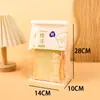 Bolsas Blancas de Papel Kraft con Ventana Transparente Universales para Pan, Repostería y Comida; Bolsas de Embalaje para Pan Tostado al por Mayor