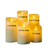 Velas Digitais LED Ornamentos Chama Artificial Oscilante Adereços de Feriado Bala Fixa Material PP Vela