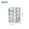 Caixa de armazenamento de mesa Ins Student Small Drawer Box Office Practical Good Things Storage Artifact Desk Rack