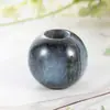 Cuentas de Resina con Agujero Grande Cielo Estrellado Iridiscentes Cuentas Sueltas Cuentas para Hilo Bicolor Patrón Fluido Cuentas Redondas con Goteo de Aceite Accesorios para Joyería DIY Venta al por Mayor
