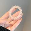 Línea telefónica de color helado transfronterizo entre Europa y Estados Unidos Anillo para el cabello Cuerda para la cabeza de moda de temperamento simple para mujer Cuerda para el cabello sin costuras Joyería
