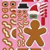 8 Piezas/Set Collage Navideño Hecho a Mano Sin Repetir DIY Funda de Teléfono Material para Diario Decoración Pegatinas para Cuaderno