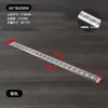 Cubierta decorativa de malla para orificio de ventilación de puerta de gabinete para armario, zapatero, radiador de gas, tatami rectangular de aleación de aluminio